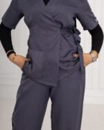 Gray Ribbon Scrub - Image 11