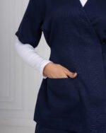 Navy Ribbon Scrub - Image 13