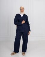 Navy Ribbon Scrub - Image 3