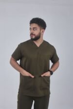 Olive Classic Scrub - Image 3