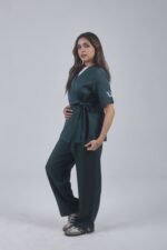 Darkgreen Ribbon Scrub - Image 8