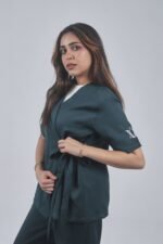 Darkgreen Ribbon Scrub - Image 9