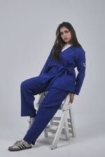 Royal Blue Ribbon Scrub - Image 4