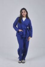 Royal Blue Ribbon Scrub - Image 3
