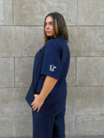 Navy Supreme Flare Scrub - Image 6
