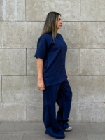 Navy Supreme Flare Scrub - Image 4