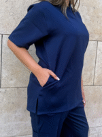 Navy Supreme Flare Scrub - Image 5