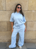 Baby Blue Supreme Flare Scrub - Image 8