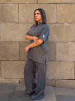 Gray Supreme Flare Scrub - Image 5