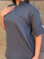 Gray Supreme Flare Scrub - Image 6
