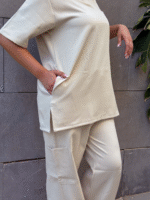 Latte Supreme Flare Scrub - Image 6