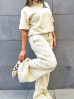 Latte Supreme Flare Scrub - Image 8