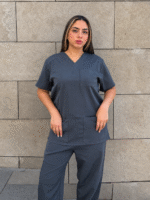 Gray Classic Scrub - Image 3