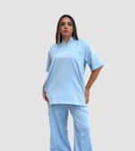 Baby Blue Supreme Flare Scrub